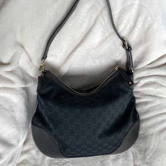 Gucci Black Hobo Bag - Picture 1 of 11